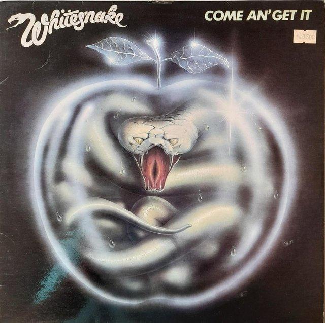 Preview of the first image of WHITESNAKE Come An’ Get It 1981 French 1st press LP. NM/EX+..
