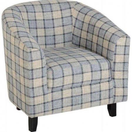 Image 1 of Hammond fabric tub chair —————-
