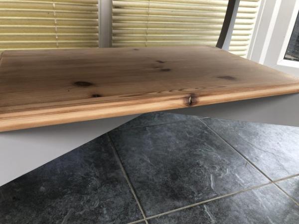 Image 1 of Solid pine coffee table , painted light grey