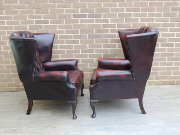 Image 10 of Chesterfield Vintage 3 piece Suite (UK Delivery)