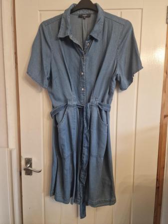 Image 3 of Ladies Denim dress. Never worn...as good as new size 18