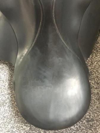 Image 9 of 18 inch Black leather gp horse saddle