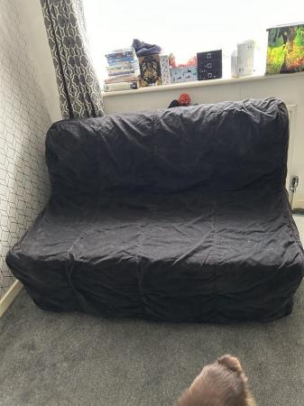 Image 2 of Ikea double sofa bed in used condition
