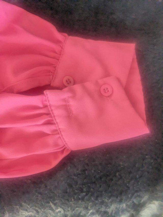 Preview of the first image of Pink Blouse - Size 14 from in The Style.