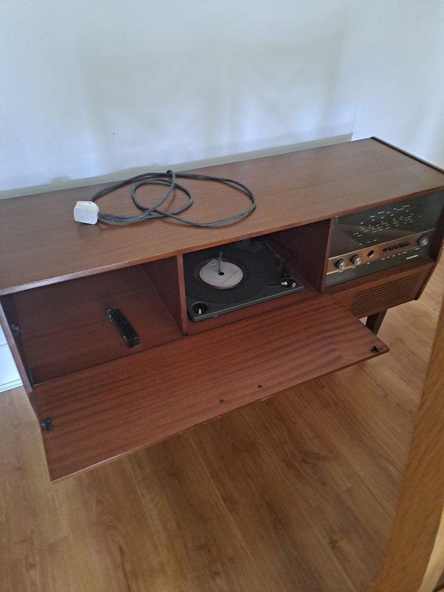 Preview of the first image of Radiogram- radio and record player combined.