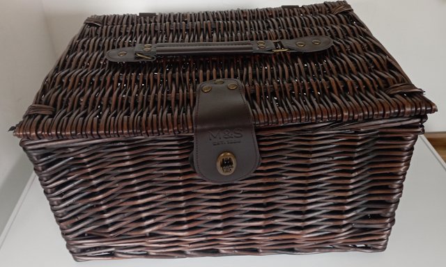 Preview of the first image of Marks and Spencer Wicker Basket.