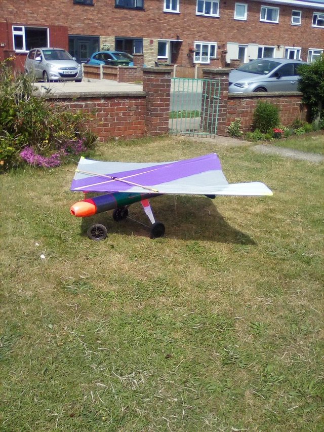 Preview of the first image of Radio controlled plane. Kite plane..