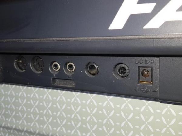Image 7 of FARFISA FK58 ELECTRONIC KEYBOARD & STAND. RARE