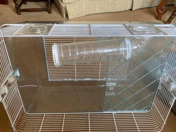 Image 1 of Hamster Cage. Large. 2 tiers. Pets At Home