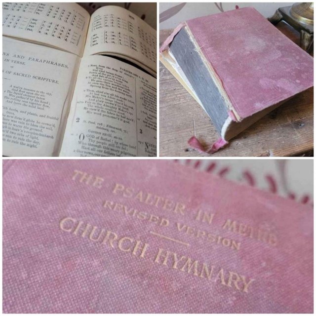 Preview of the first image of Book - Vintage - The Psalter in Metre Church Hymnary 1920.