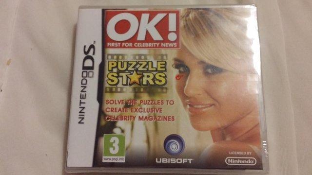 Preview of the first image of Nintendo DS Game OK Puzzle Stars.