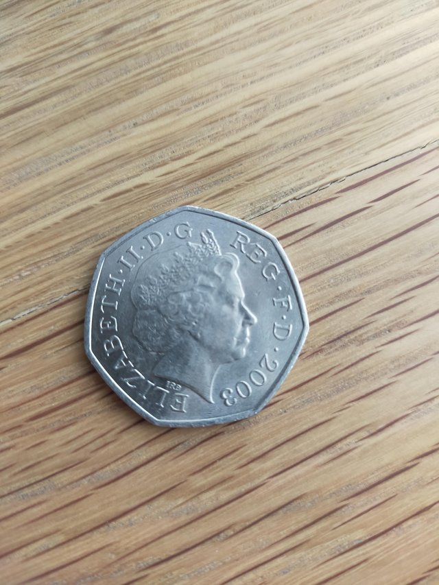 Preview of the first image of 2003 "Give Women the Vote" 50p Coin.