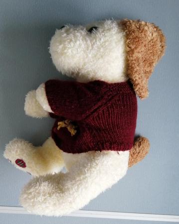Image 6 of A Medium Sized Puppy Dog Soft Toy.  Height Aporox: 15".