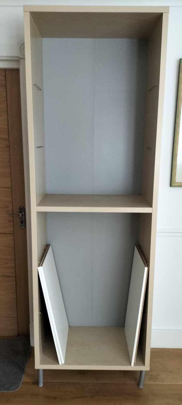 Preview of the first image of IKEA Magiker open shelving unit..