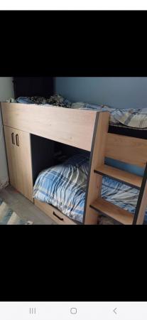 Image 3 of Bunk beds with built-in wardrobe