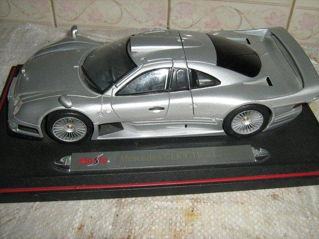 Preview of the first image of MERCEDES BENZ CLK - GTR AMG 1:18 SCALE.