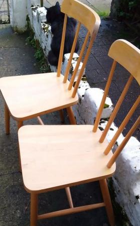 Image 7 of IKEA Vintage Dining Chairs x two