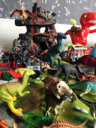 Image 3 of Dinosaur Toys. HUGE Bundle - 180 Dinosaurs and lots more