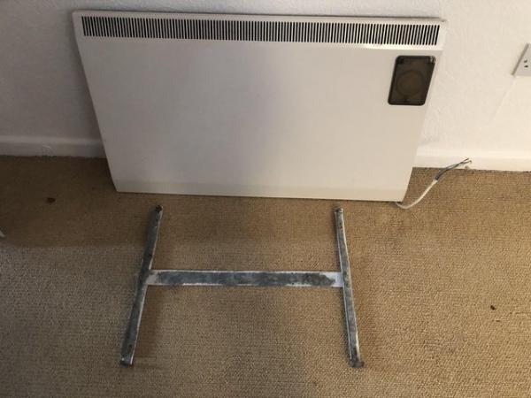 Image 1 of Creda electric panel wall heater with mount