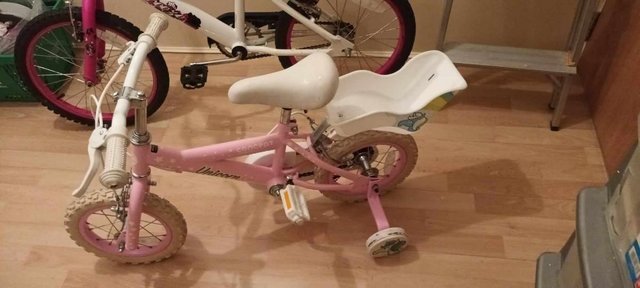 Image 2 of Concept Unicorn 12 Inch Wheel Kids Bike Pink Like New