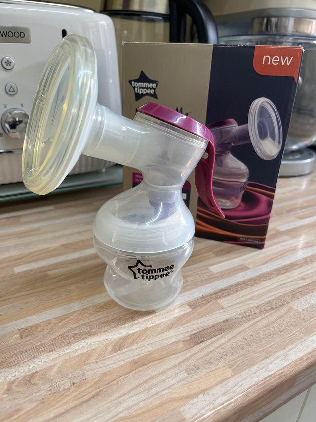 Preview of the first image of Tommy Tippee Made For Me Breast Pump.