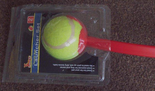 Image 2 of Brand new tennis ball launcher by feathers n fur