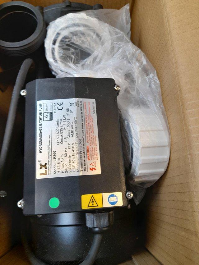 Preview of the first image of LX LP200 Spa/hot tub pump - never used.