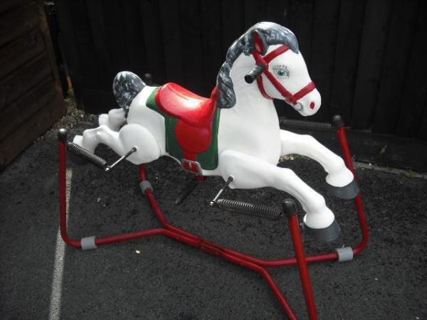 Image 1 of Mobo Rocking horse , 1950's.....