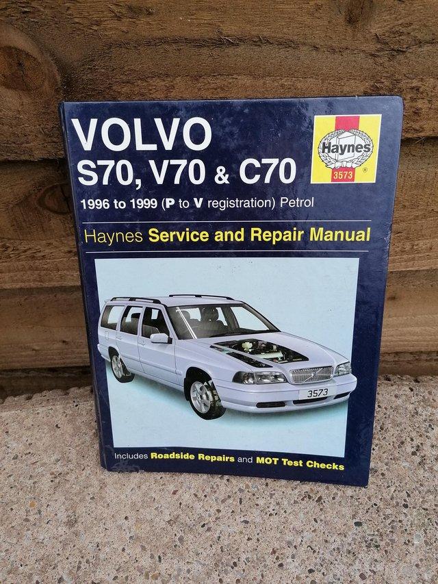 Preview of the first image of Haynes car manual for volvo car.