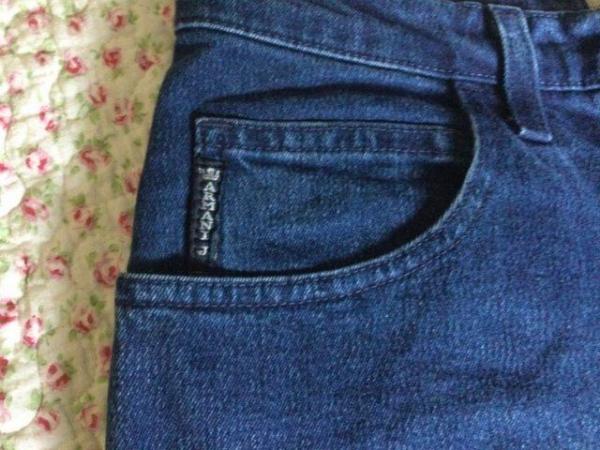 Image 4 of 90s Vintage ARMANI SIMIN T Straight Jeans sz 29