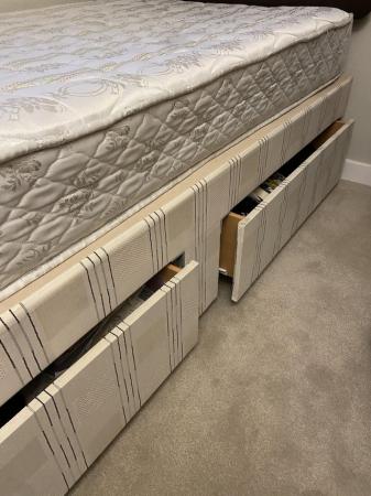 Image 1 of Single divan bed as new condition £25.00