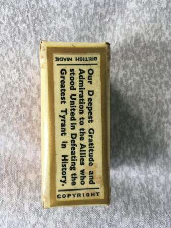 Image 2 of WWII Allied Leaders celluloid matchbox cover vista