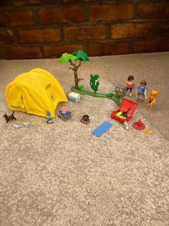 Image 2 of PlayMobil Camping with Tent (5435)