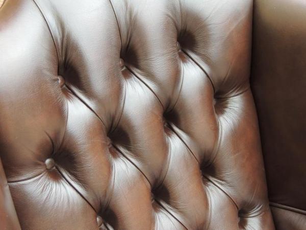 Image 9 of Saxon Chesterfield Queen Anne Luxury Armchair (UK Delivery)