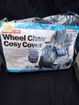 Image 3 of Wheel chair with cosy cover NEW