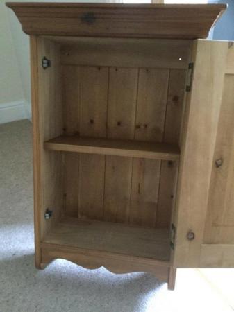 Image 3 of Pineland Solid wall cupboard..