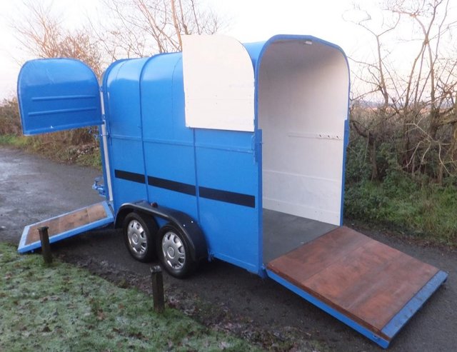 Preview of the first image of RICE BEAUFORT CATERING TRAILER OR DOUBLE HORSE BOX TWIN AXL.