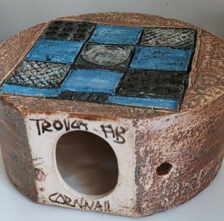 Image 1 of Troika Pottery Wheel Lamp Base