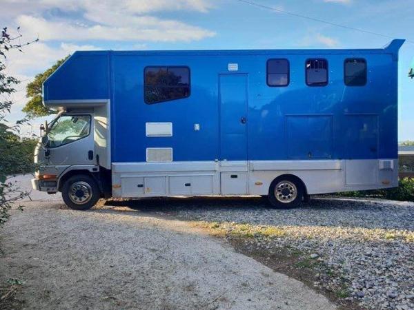 Image 3 of Mitsubishi Canter 7.5t horsebox for sale