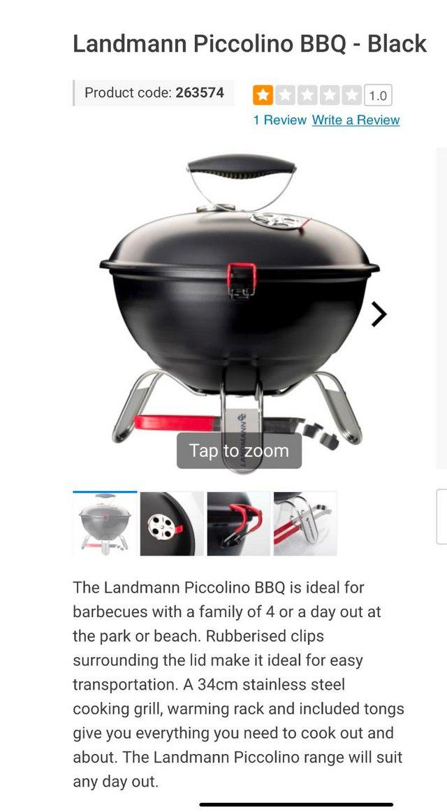 Preview of the first image of Brand New Landmann Piccolino barbecue.