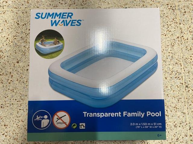 Preview of the first image of Summer Waves Family pool - brand new unopened.