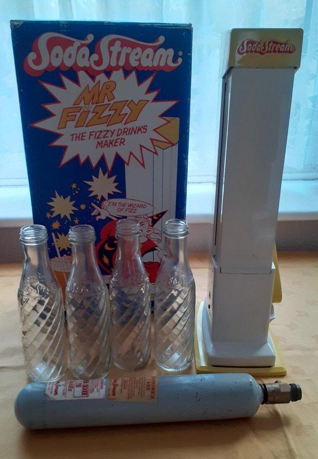 Preview of the first image of Vintage Soda Stream Mr Fizzy Drinks Maker - Boxed 1970s.