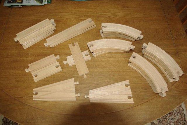 Image 3 of BRIO Wooden Train Set 48 pieces