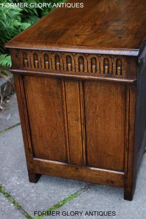Image 95 of A TITCHMARSH & GOODWIN CARVED OAK BLANKET CHEST BOX TRUNK