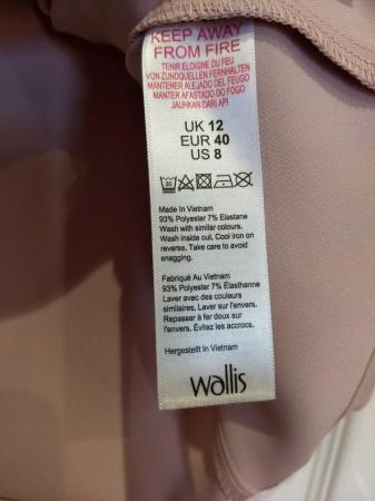 Image 8 of BNWT Ladies Wallis Pink Blush Waterfall Jacket UK 12