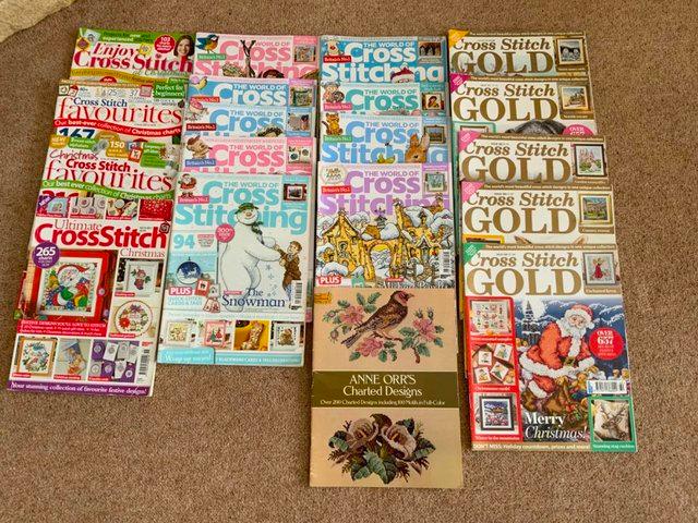 Preview of the first image of 20 Assorted Cross stitch Books/Magazines.
