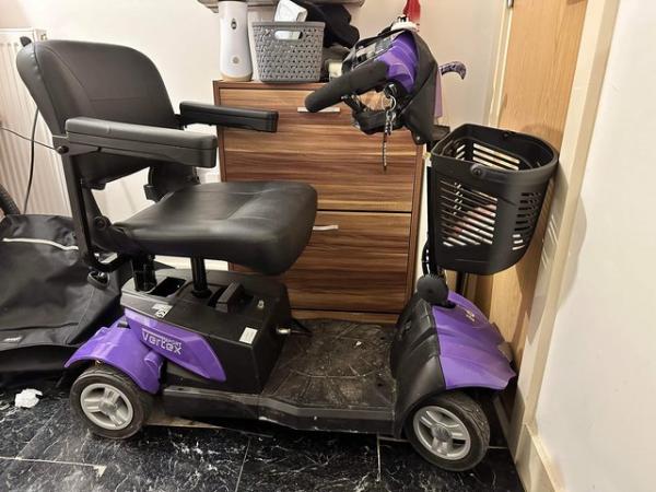 Image 1 of Purple Compact / Foldable Mobility Scooter