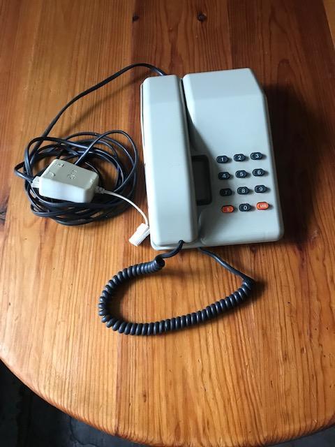 Preview of the first image of Retro style telephone - corded & working.