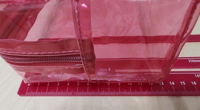 Image 5 of Marks and Spencer Pink Zipped Makeup Wash Bag Collect Post