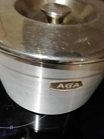 Image 1 of Aga stainless steel saucepan 5.0 litre